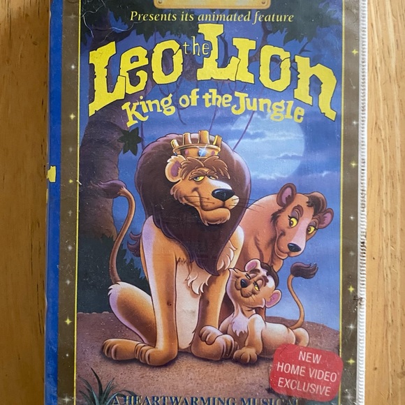 Leo The Lion: King Of The Jungle- (VHS, 1994) - Picture 1 of 2